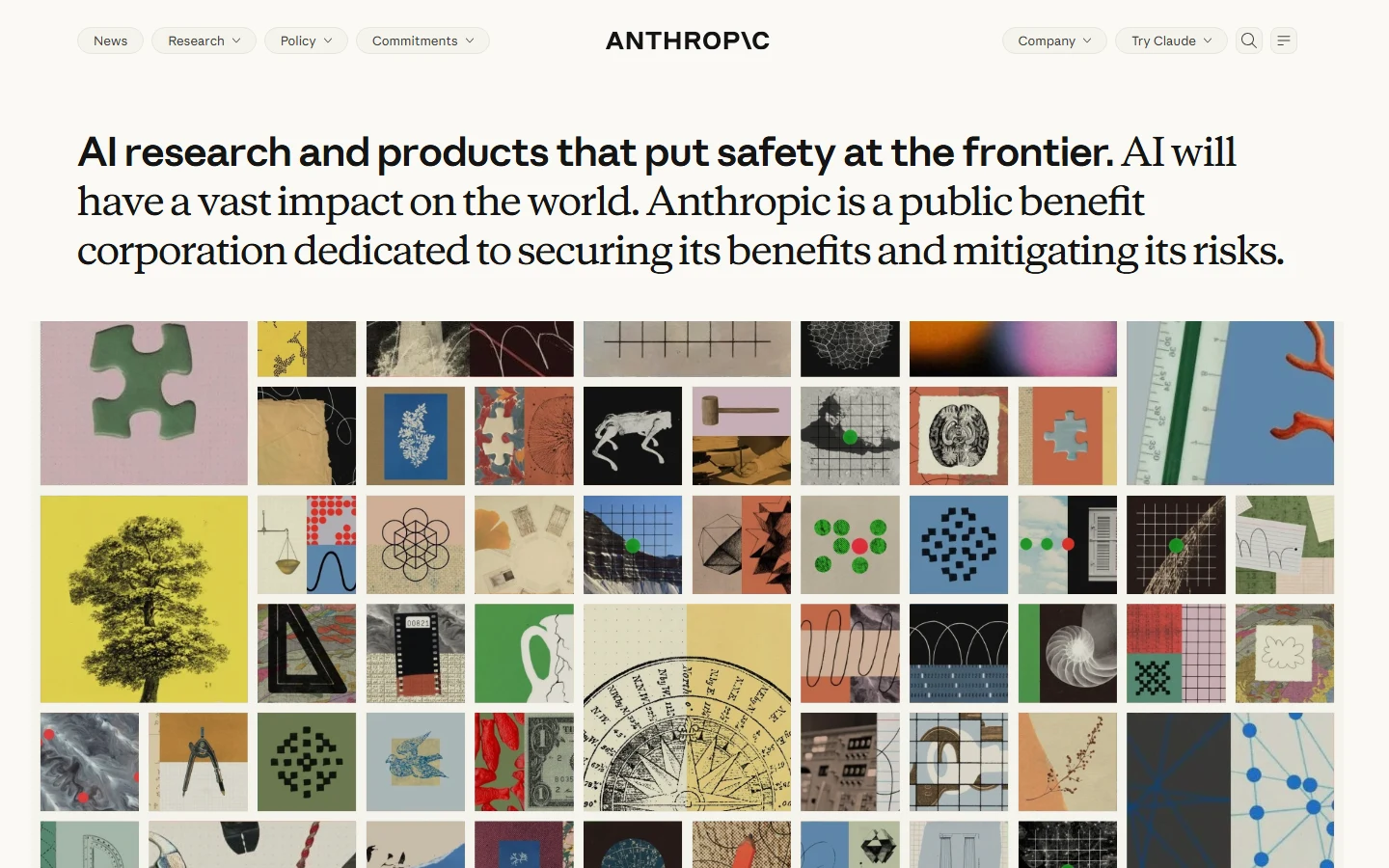 Anthropic homepage showing Claude Code access across paid plans