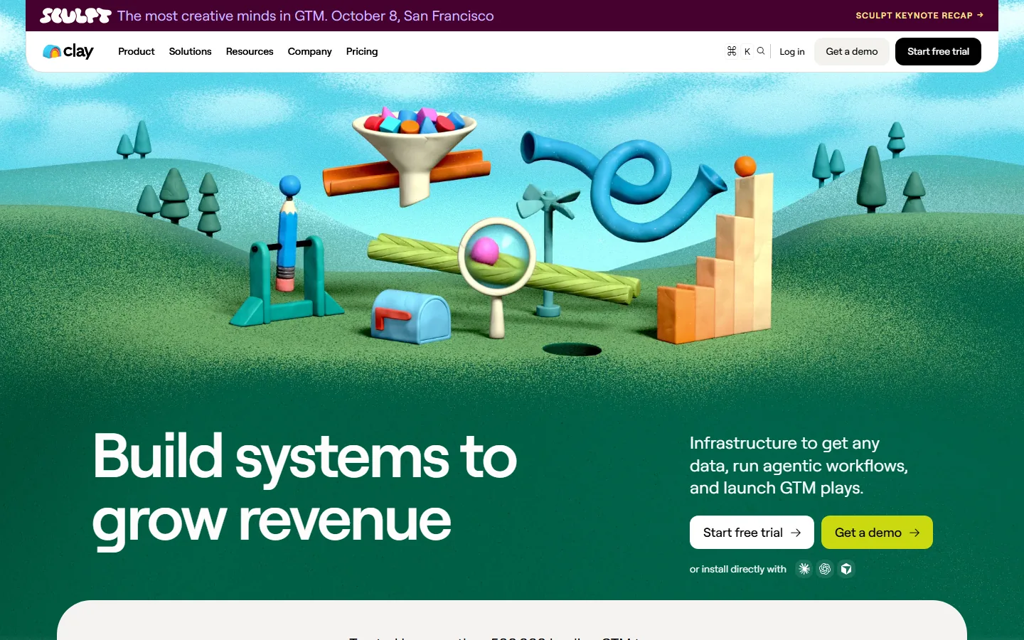 Clay - Build systems to grow revenue