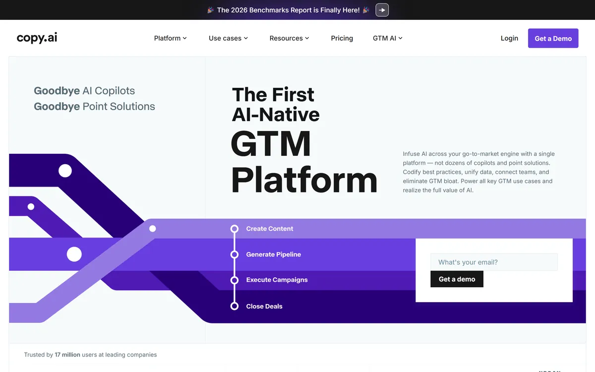 Copy.ai interface screenshot