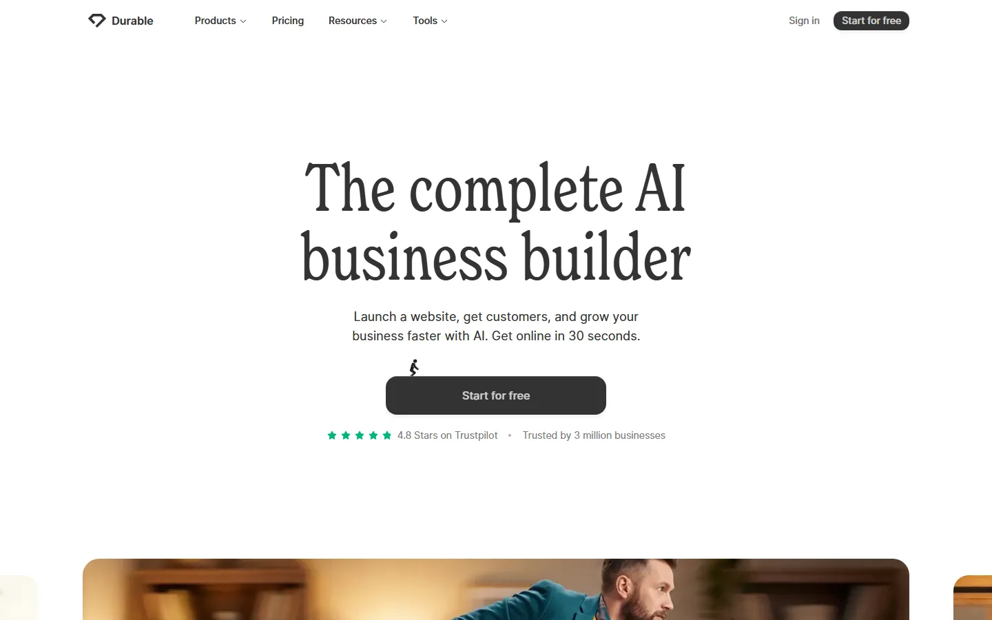 Durable homepage