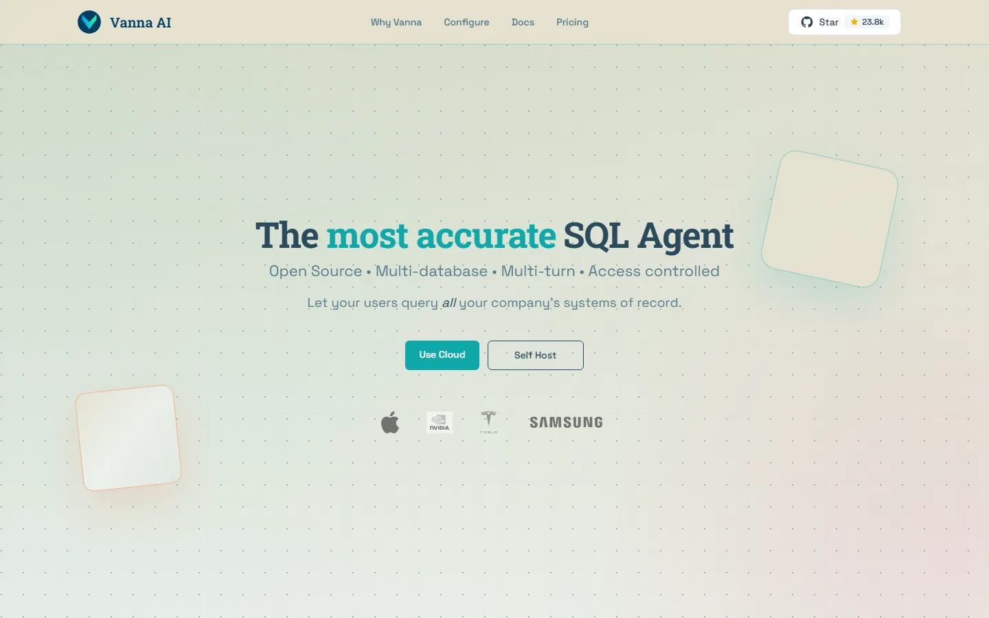 Vanna - The most accurate SQL Agent
